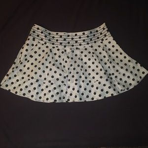 Polka dot skirt